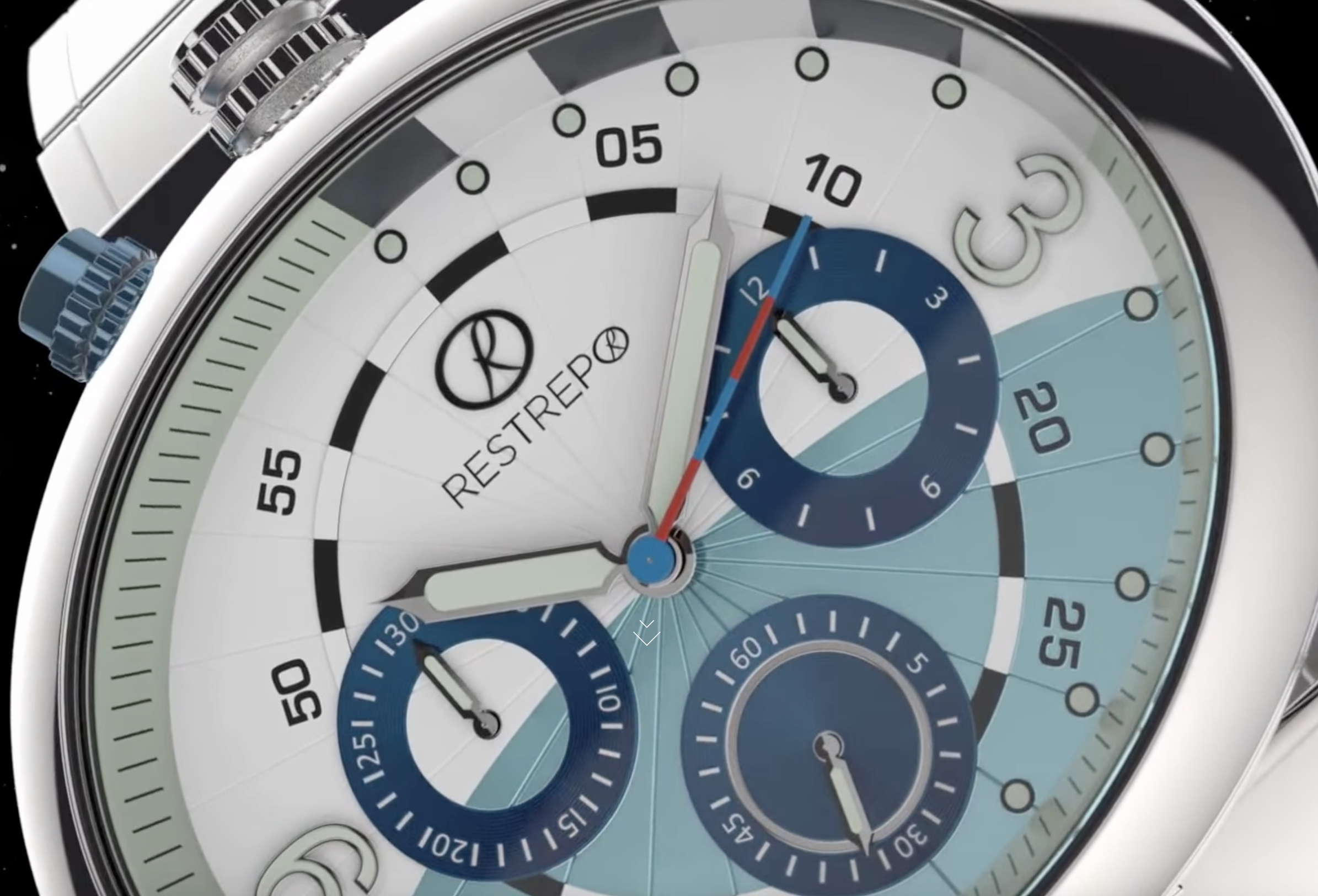 Reloj inspirado en el Concorde