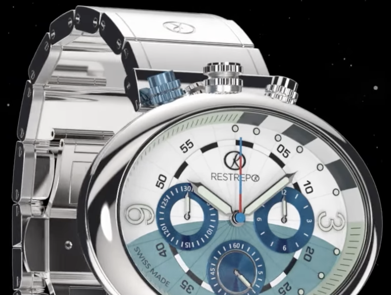 Reloj inspirado en el Concorde