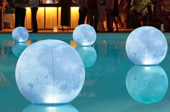 Luces piscina