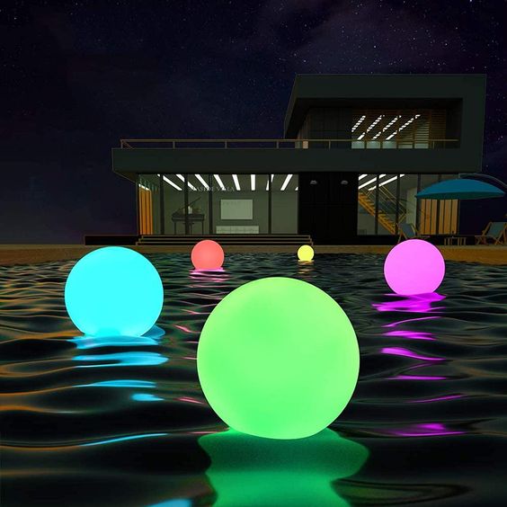 Luces piscina