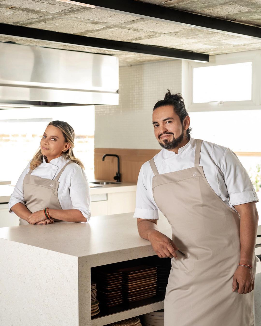P&iacute;a Salazar y Alejandro Chamorro