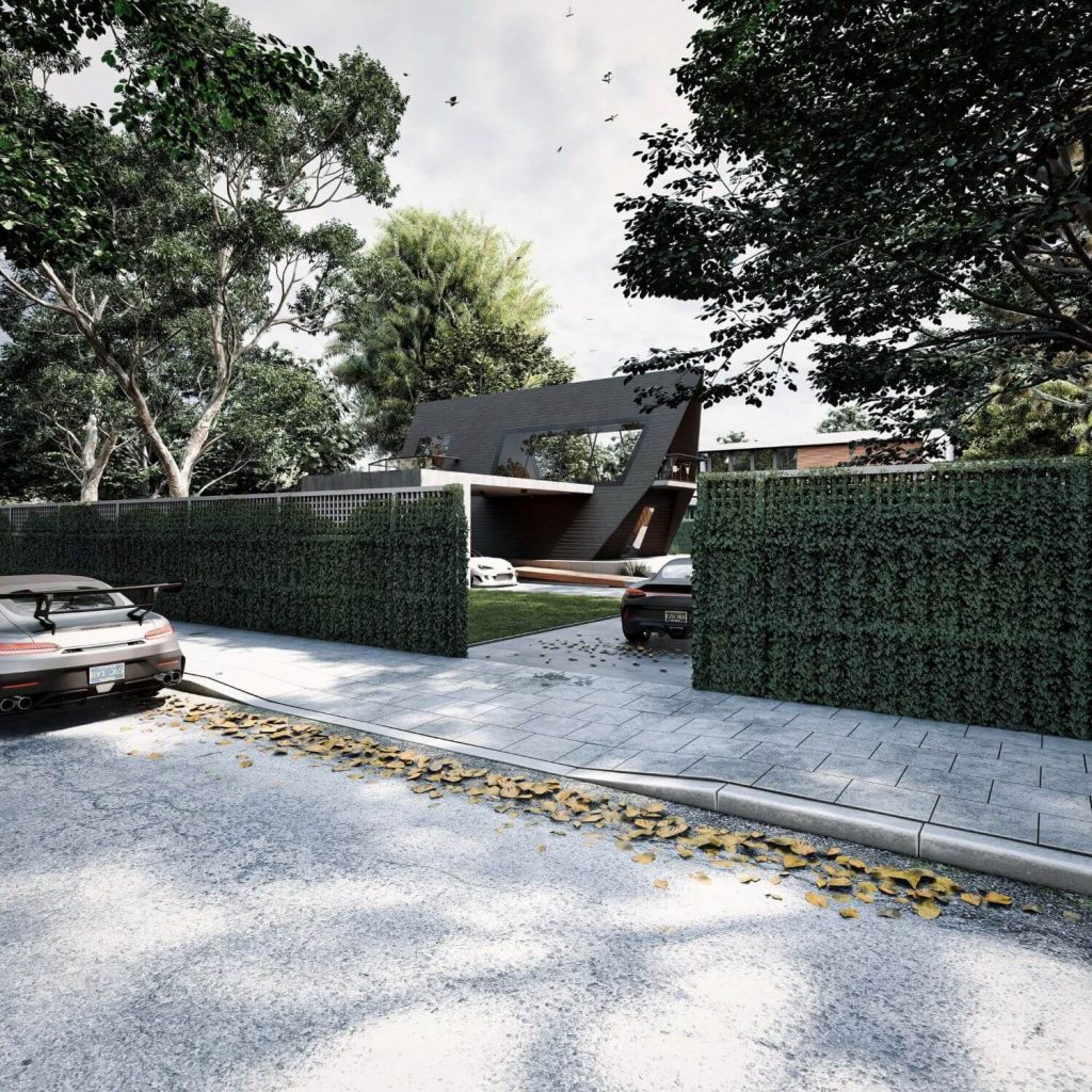 Una casa en forma de vela na&uacute;tica de Foto: Mohammad Hossein Rabbani