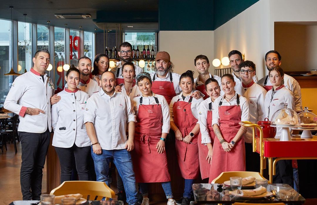 Rafa Zafra y su equipo