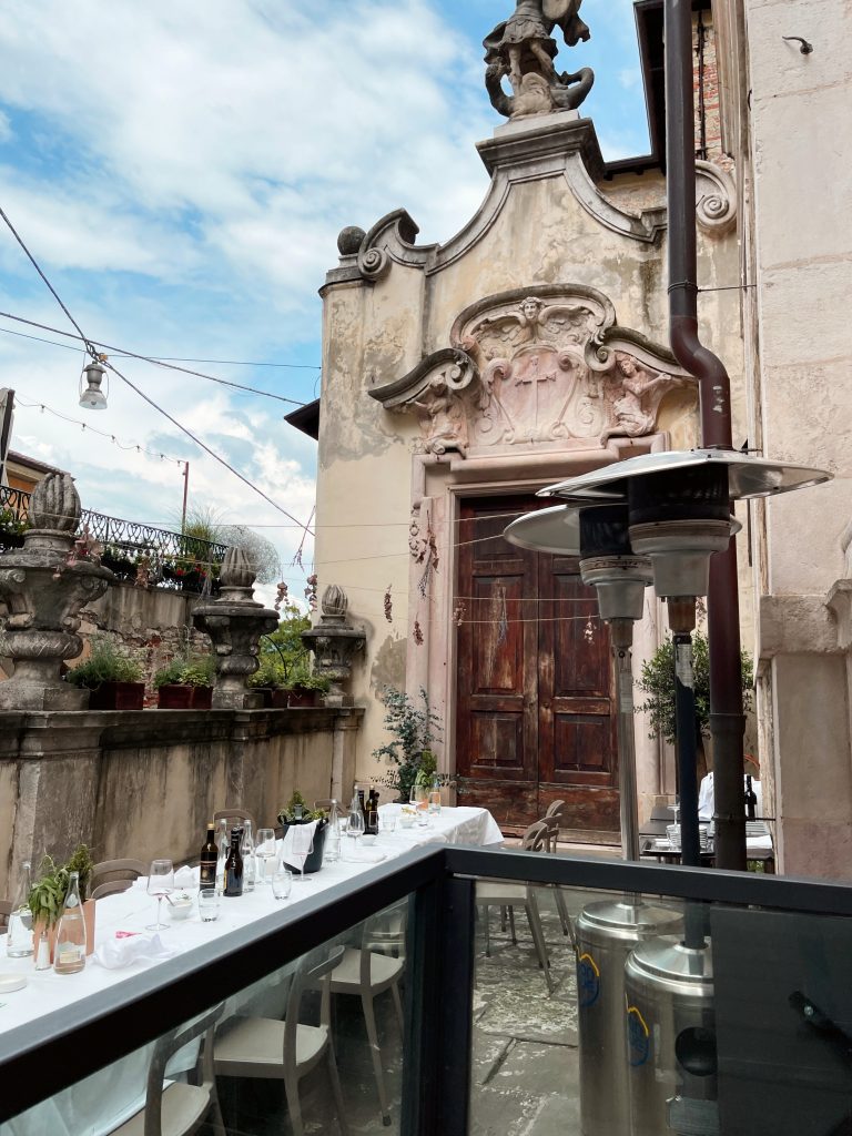 Una comida en B&eacute;rgamo