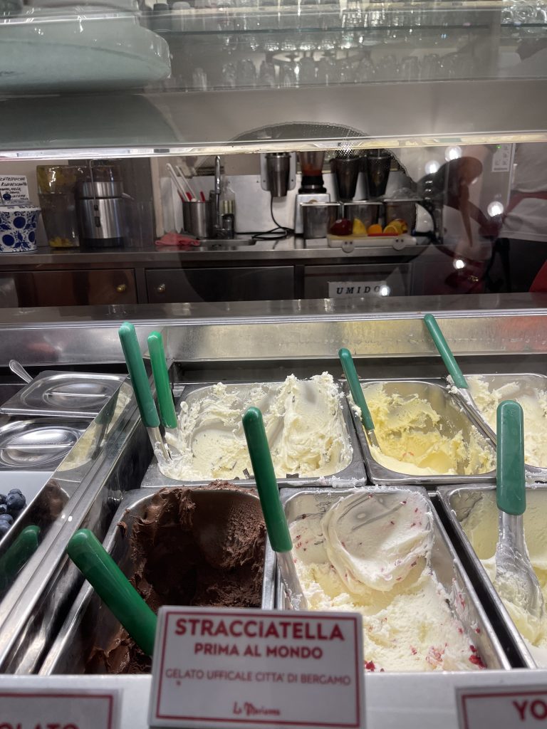 B&eacute;rgamo, la cuna del helado de Stracciatella