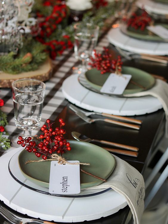 mesa navidad, decorar mesa navidad, servilletas navidad, platos navidad, decoraci&oacute;n mesa navidad, comida navidad