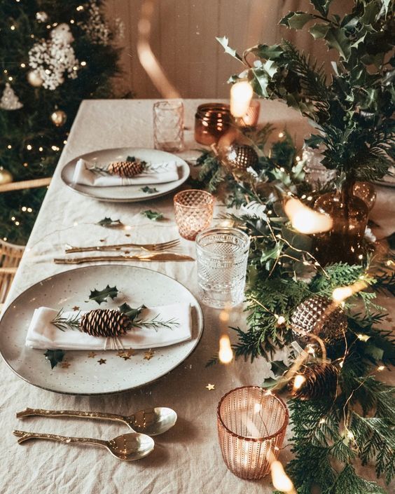 mesa navidad, decorar mesa navidad, servilletas navidad, platos navidad, decoraci&oacute;n mesa navidad, comida navidad