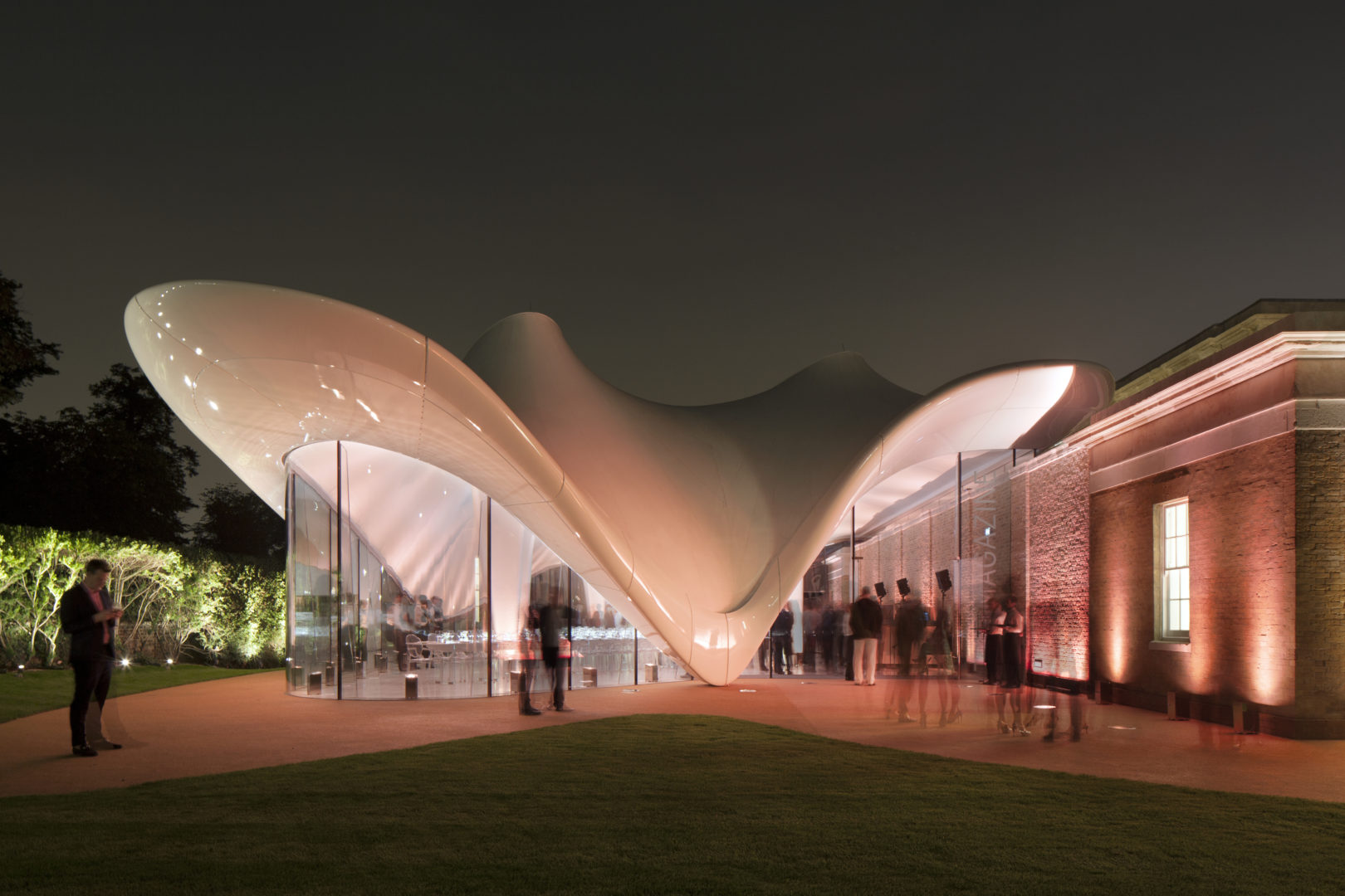 Pabell&oacute;n Serpentine, arquitectura sensorial