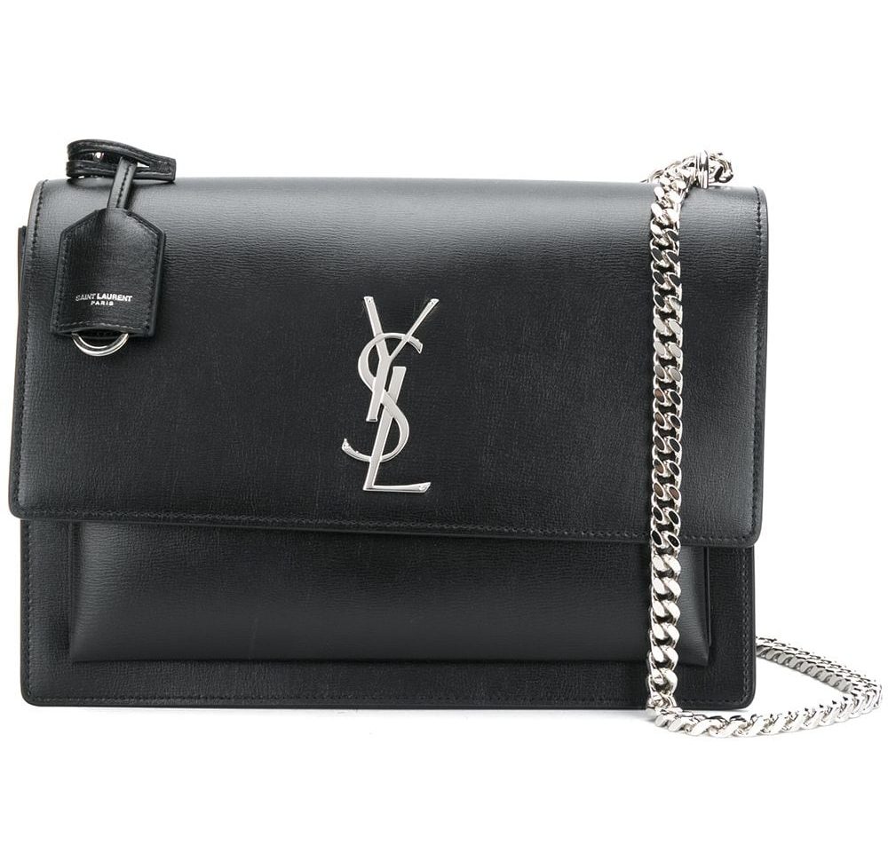 Bolso de Saint Laurent para la Madrid Fashion Week 2024