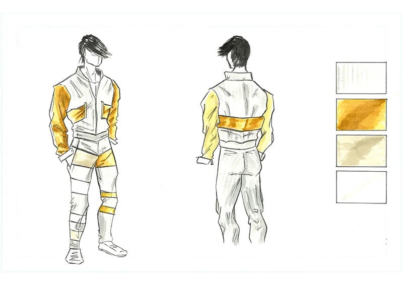 Boceto de F&eacute;lix Ramiro
