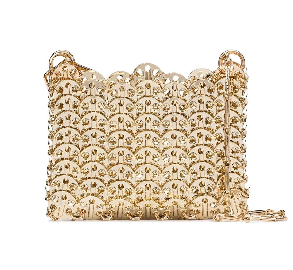 Bolso de Rabanne para la Madrid Fashion week