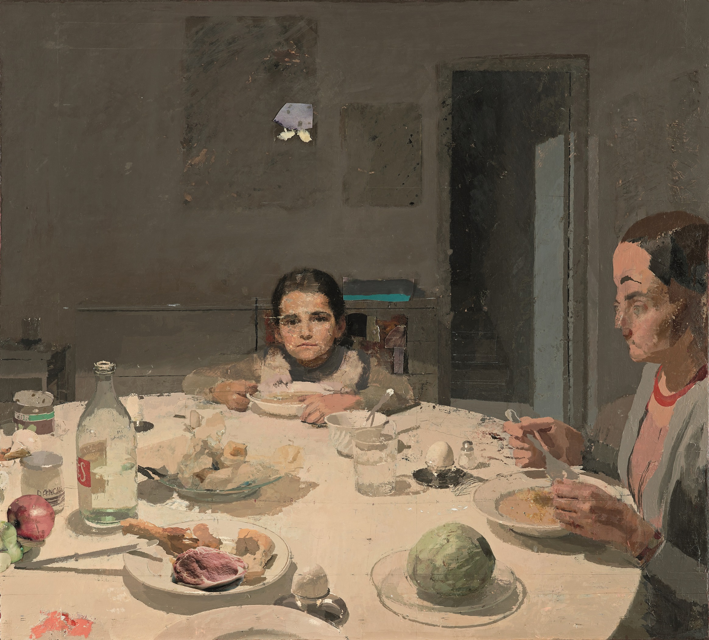 La cena, de Antonio L&oacute;pez
