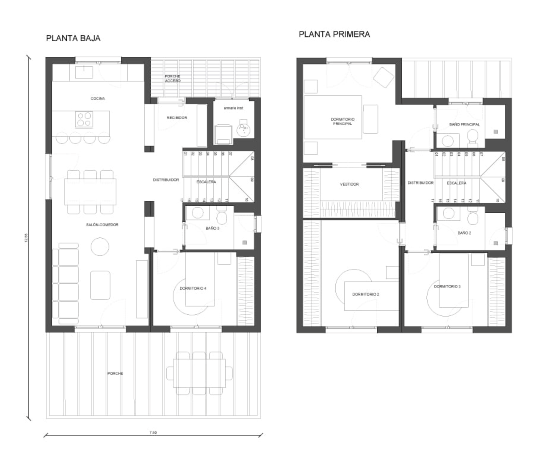 plano chalet