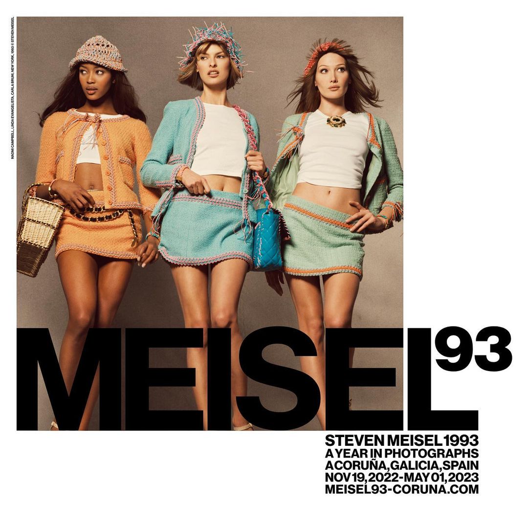 Cartel de la exposici&oacute;n de Steven Meisel