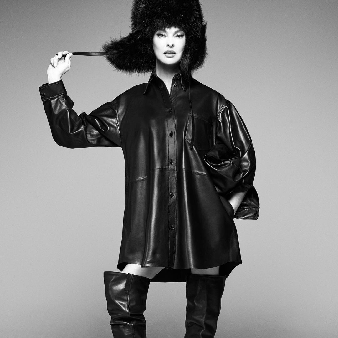Linda Evangelista para Zara fotografiada por Steven Meisel