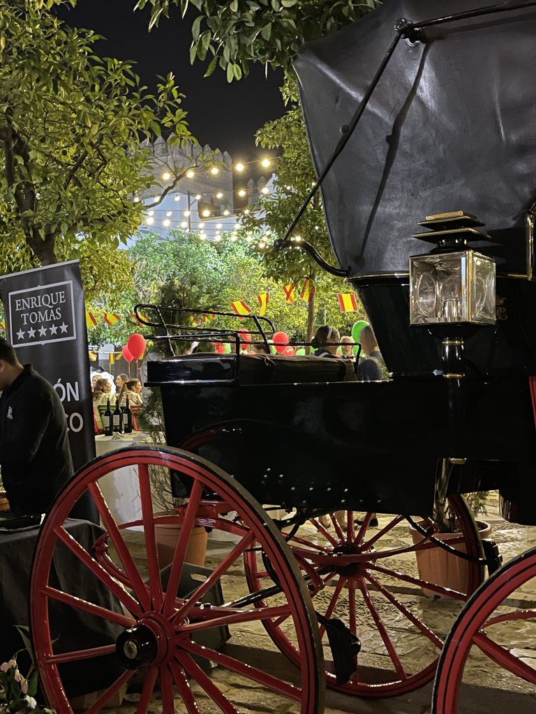 Detalles en los Premios Escaparate en Sevilla