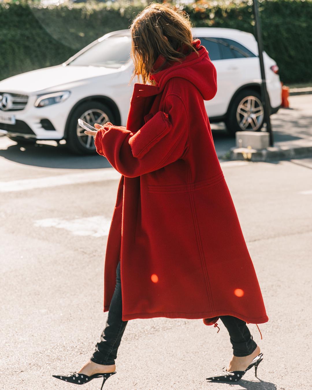 Abrigo rojo