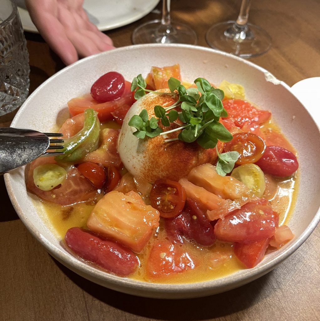 Ensalada de tomates en Barbill&oacute;n Marbella
