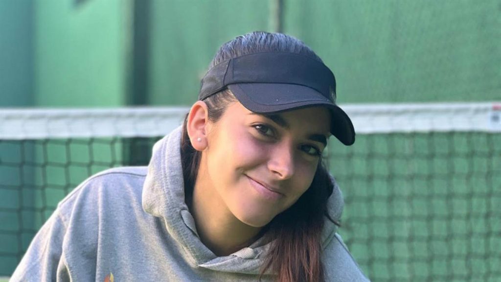 Primer plano Ali Alegre World Padel Tour 2023