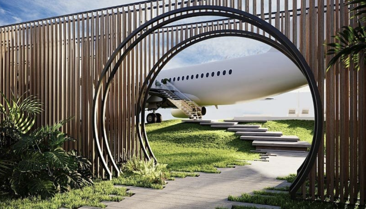 Villa avi&oacute;n