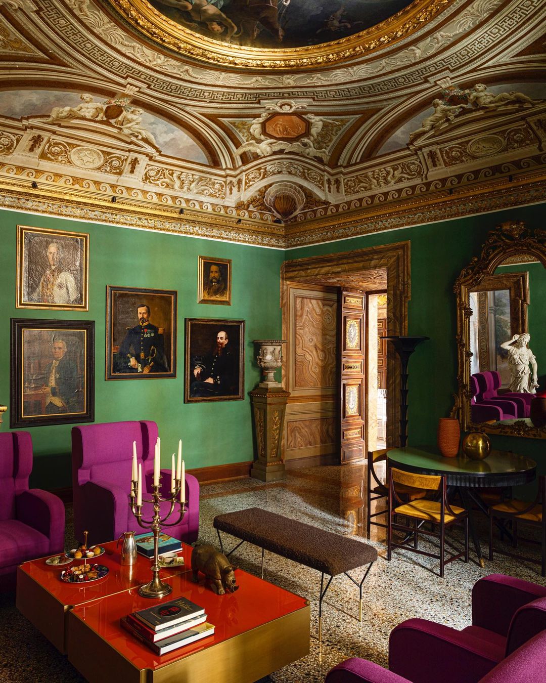 Sal&oacute;n Diana del Palazzo Vil&ograve;n