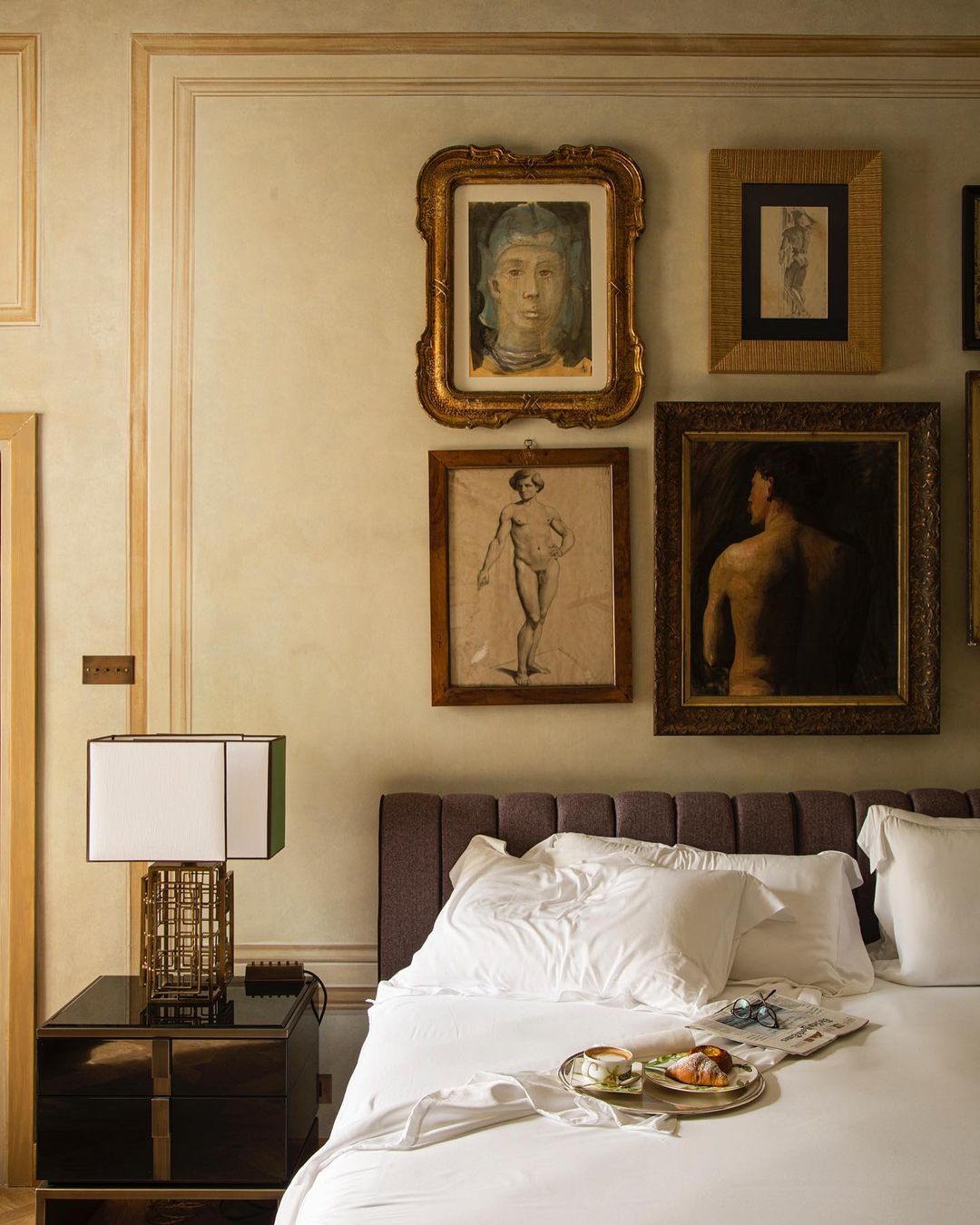 Cama en el Palazzo Vil&ograve;n