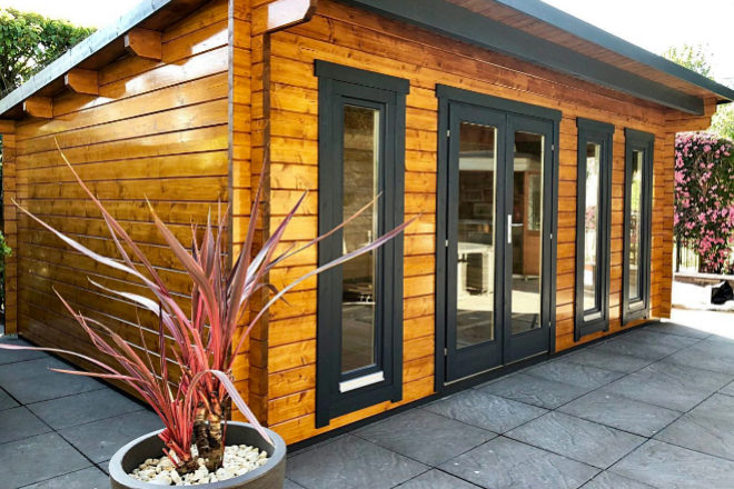 Vivienda madera tratada prefabricada, casa prefabricada