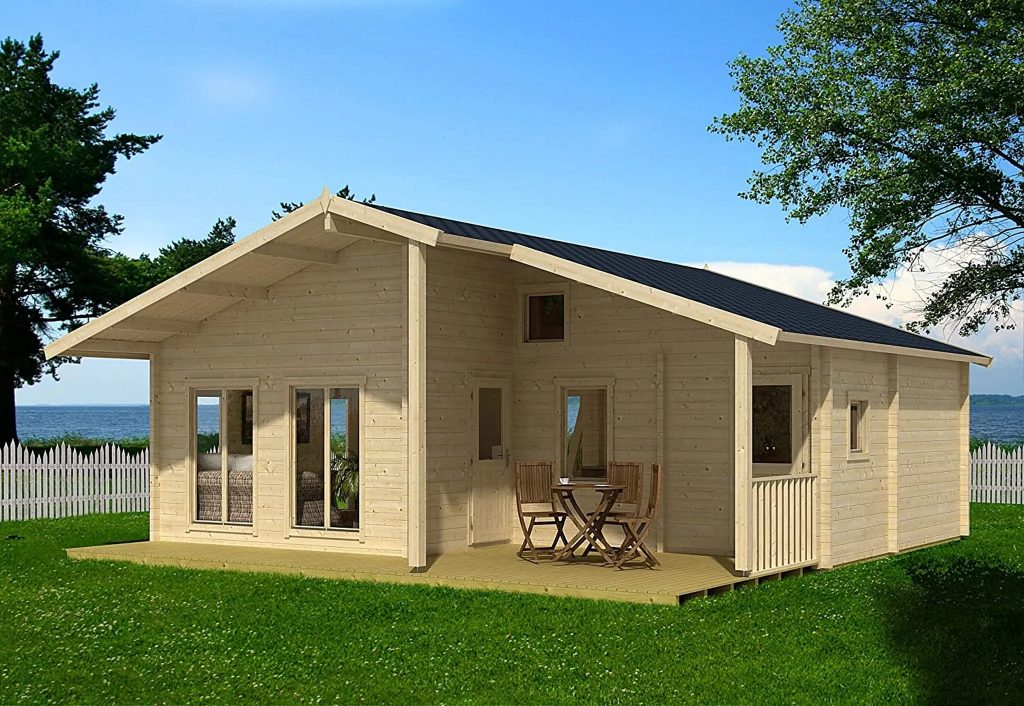 Vivienda madera prefabricada, casa de madera prefabricada