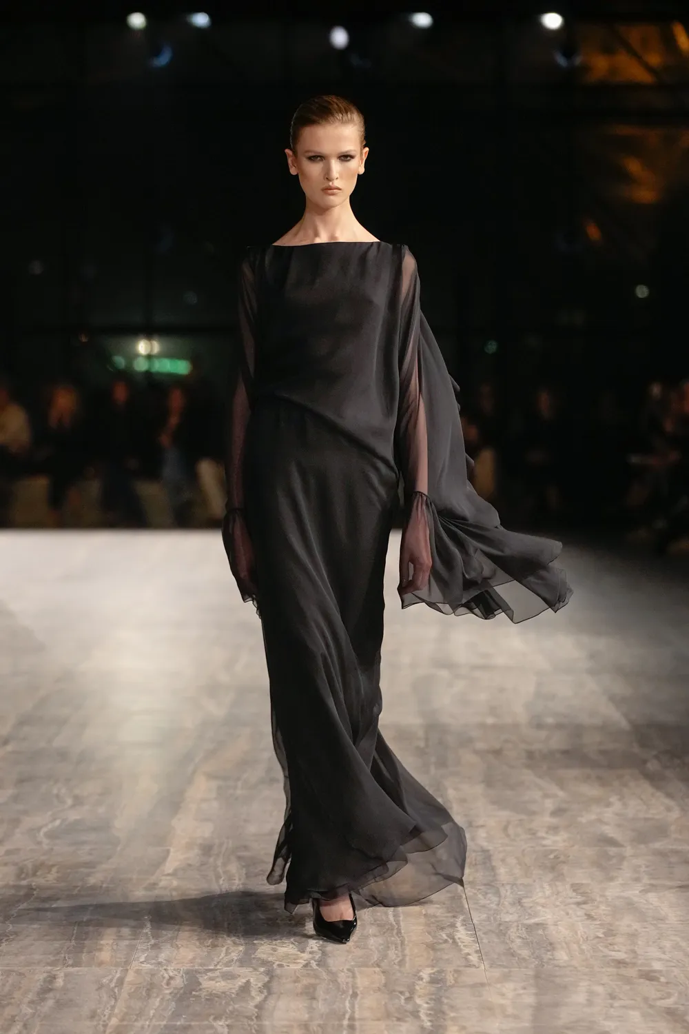 Vestido drapeado