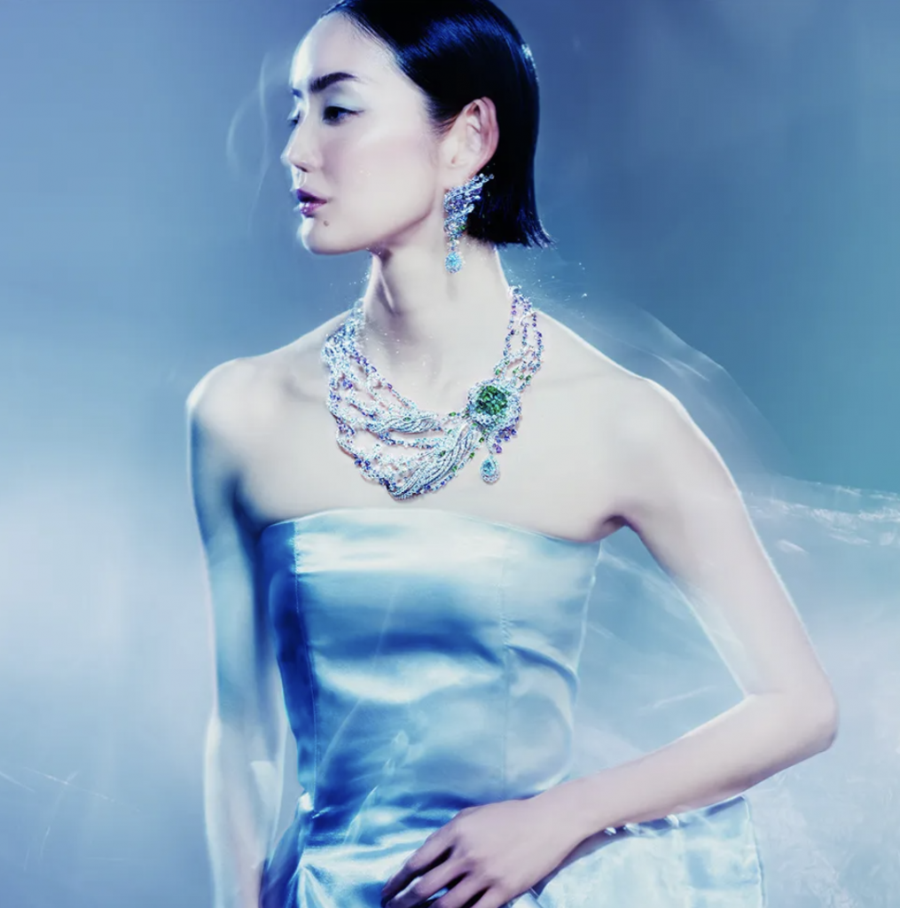 Collar y pendientes de Mikimoto