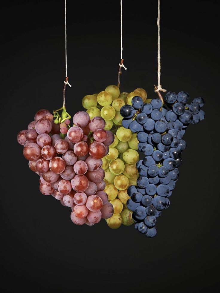 Uvas de colores
