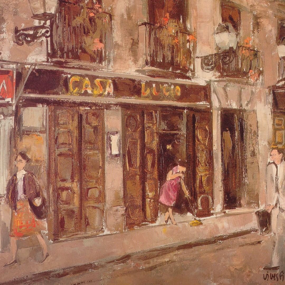 La fachada de Casa Lucio