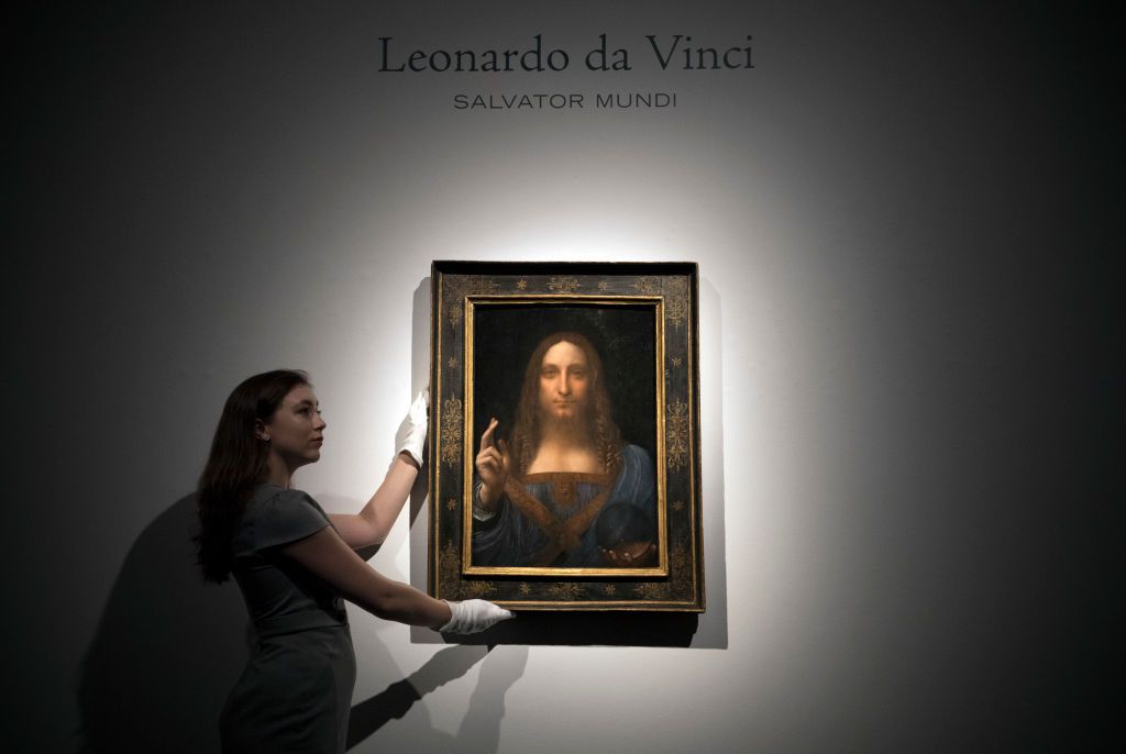 Cuadro m&aacute;s caro del mundo, Salvatore Mundi de Leonardo da Vinci