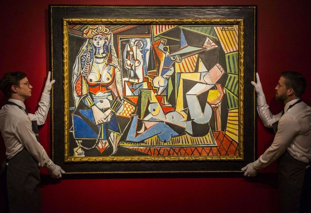 Les Femmes de C&acute;Alger de Pablo Picasso, Cuadro de Picasso