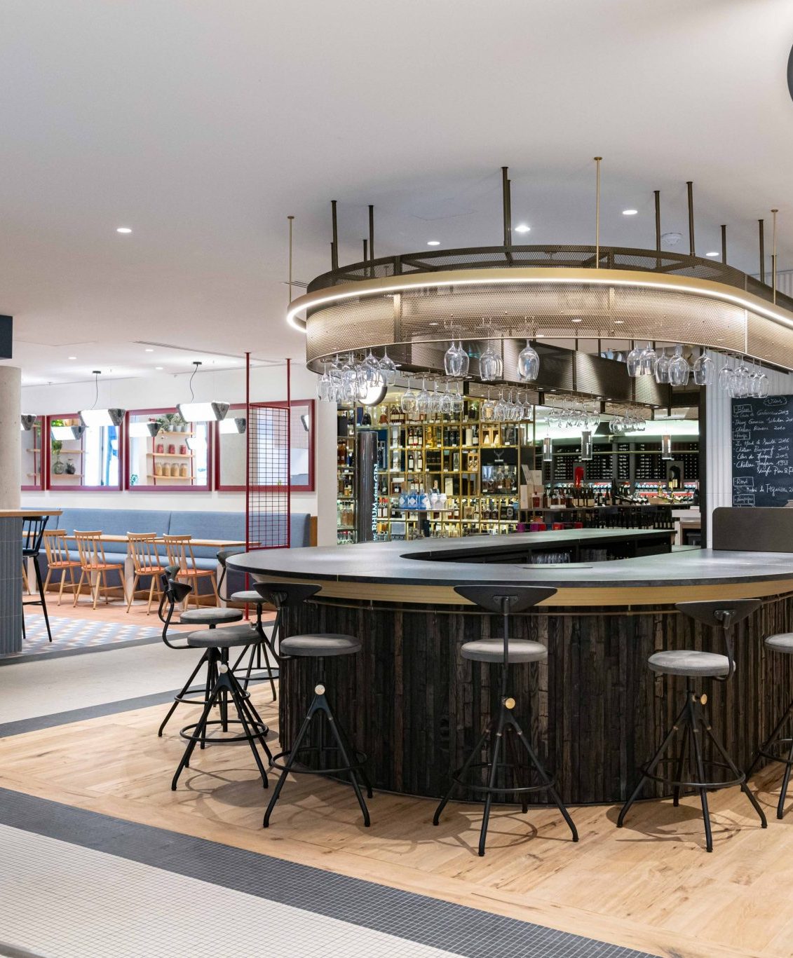 Bar de champ&aacute;n Galer&iacute;as Lafayette