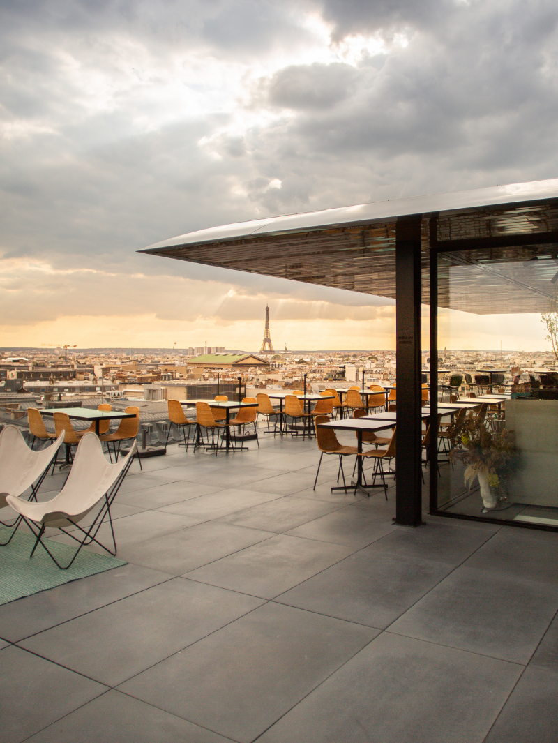 Terraza Galer&iacute;as Lafayette 