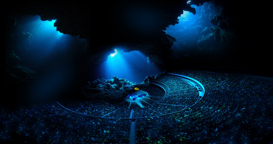 The Sphere efecto agua