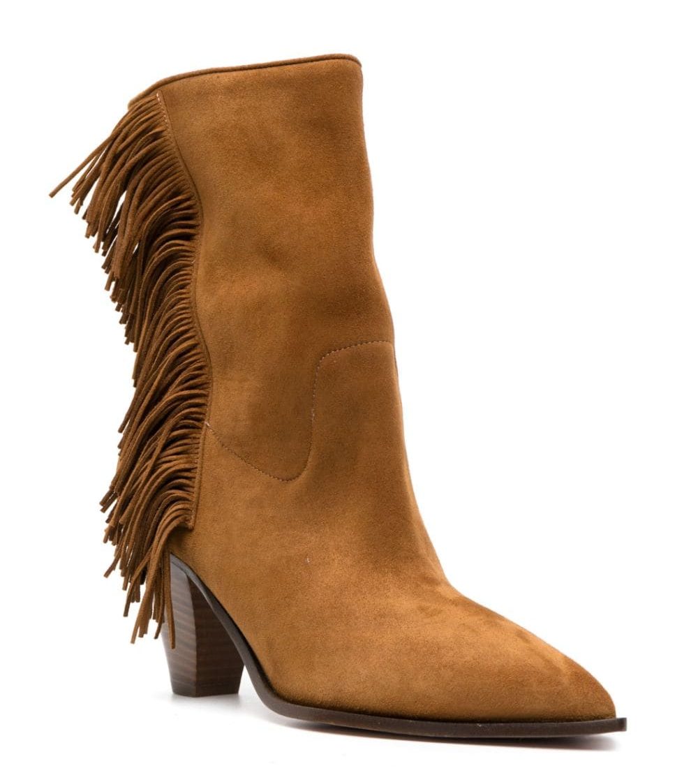 Botas con flecos