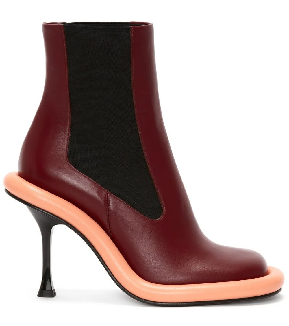 Botines granate