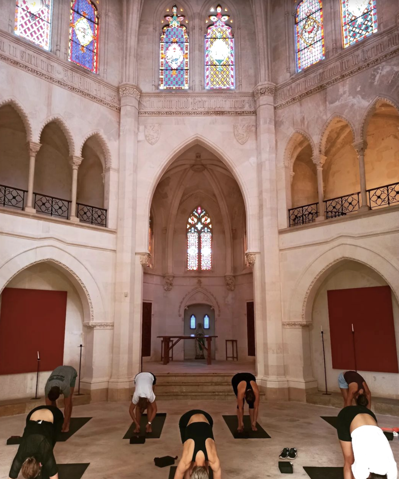 yoga, pilates, iglesia, capilla, mallorca