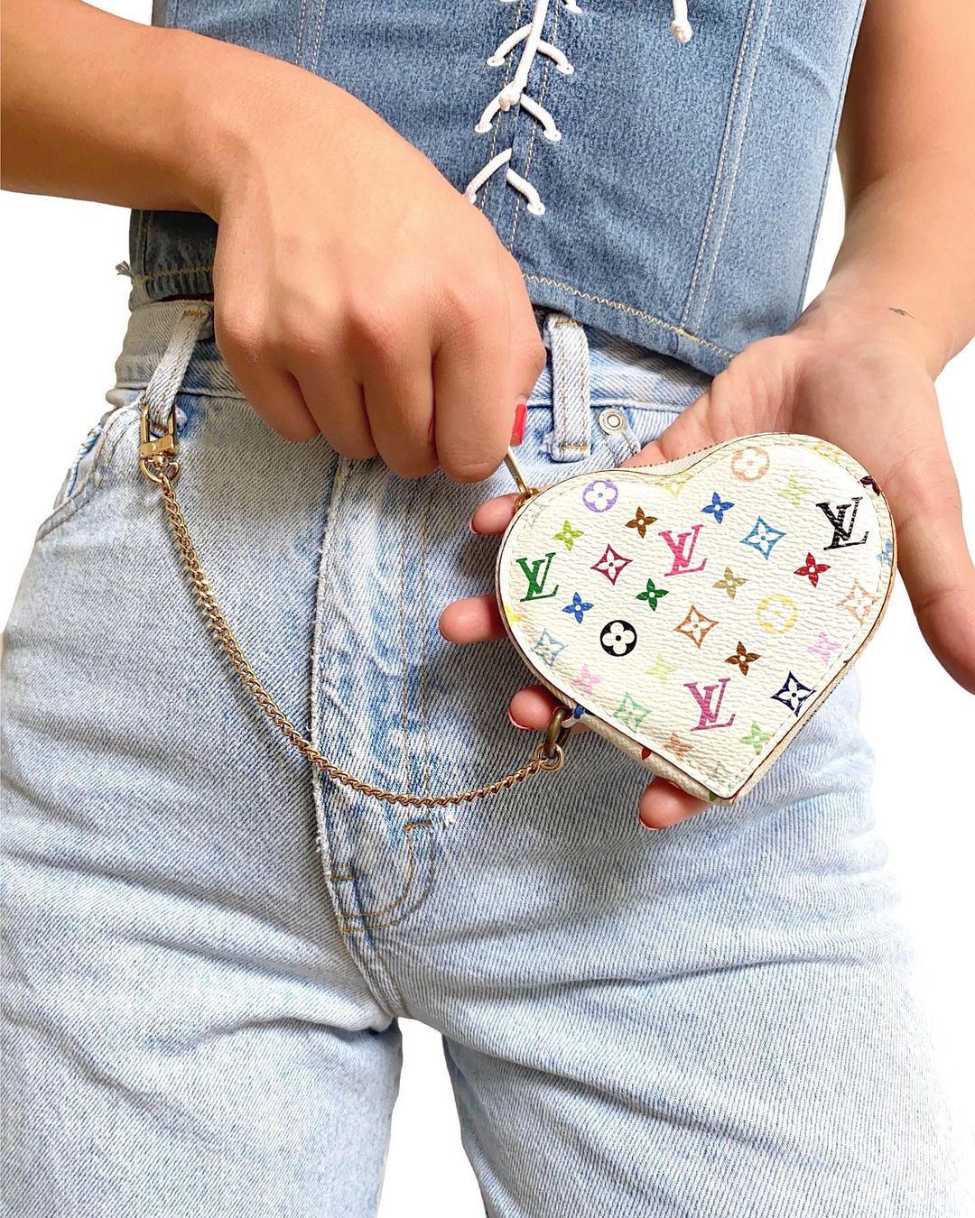 Bolso multiculor LV