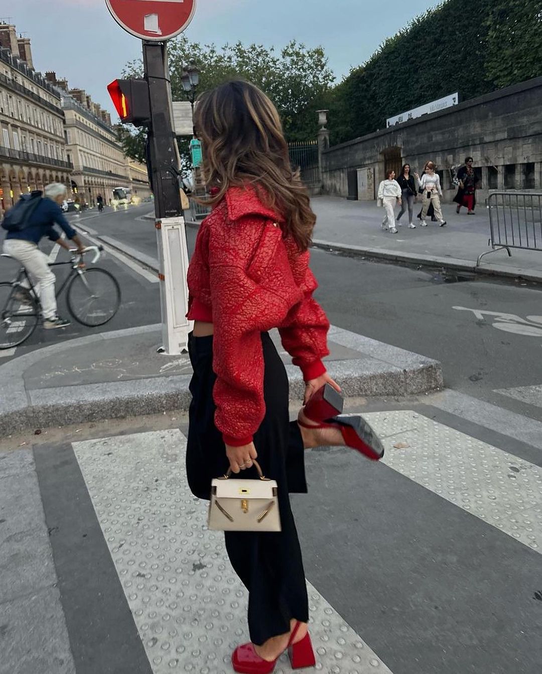 Chaqueta roja