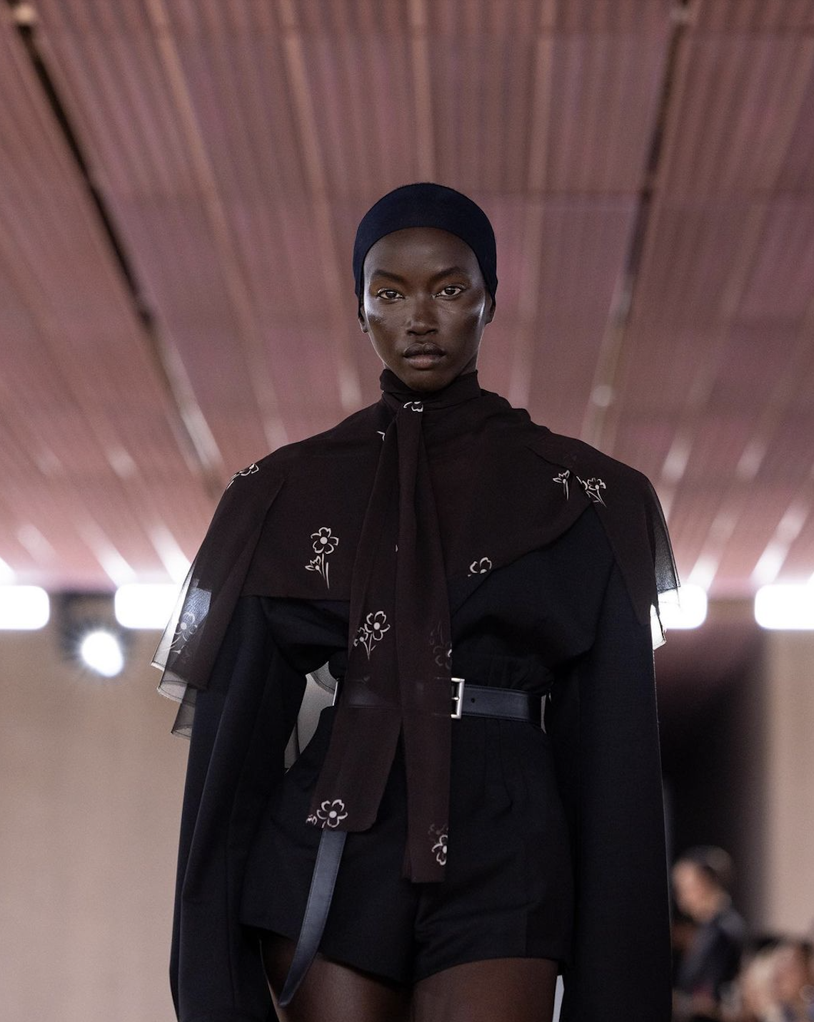 Superposiciones en el desfile de Prada