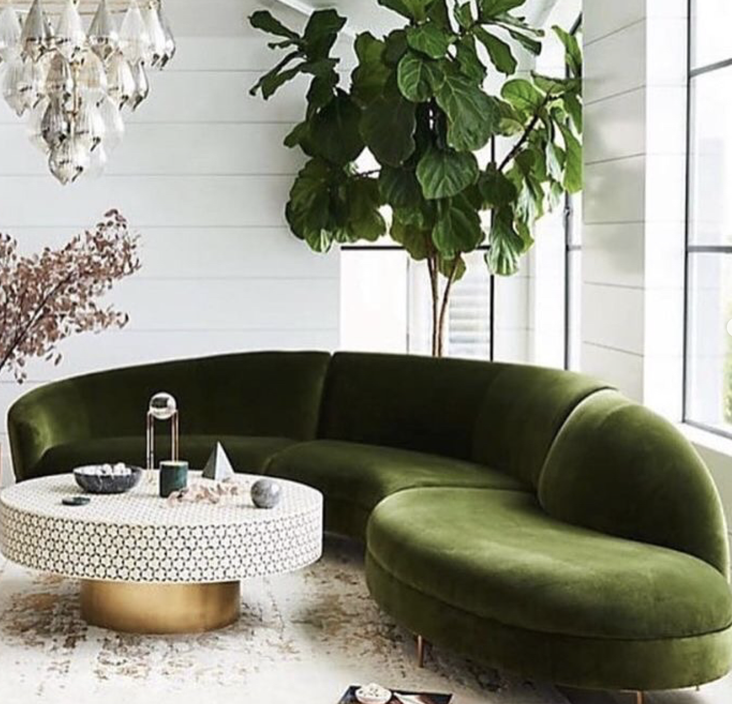 Sillón verde