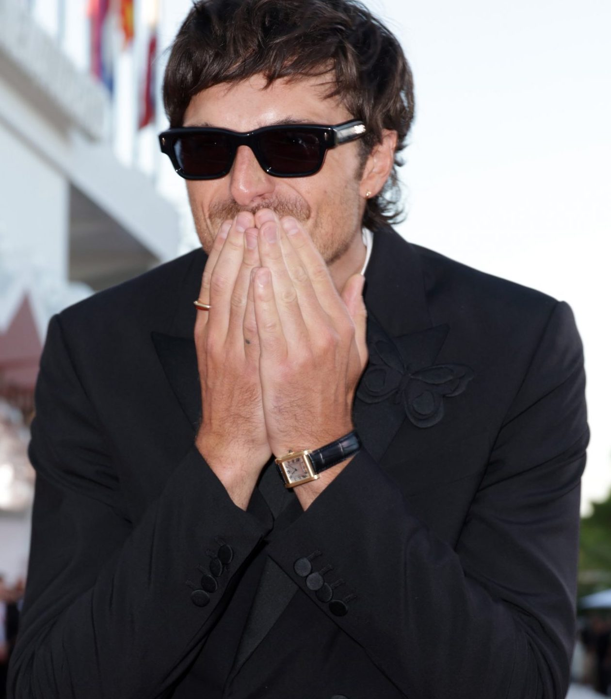 Jacob Elordi con reloj Cartier