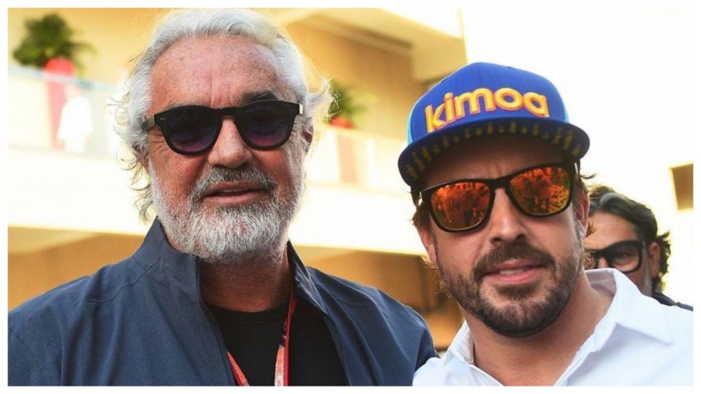 Briatore y Alonso