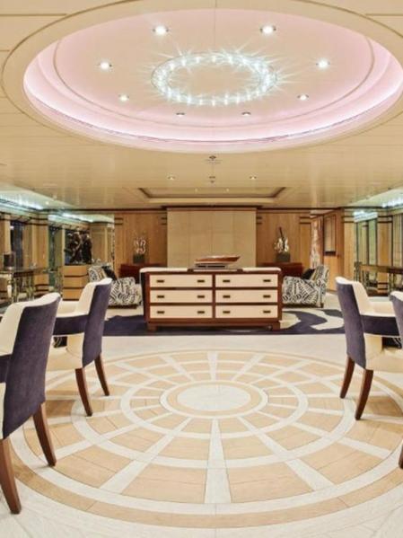 Interior yate Briatore