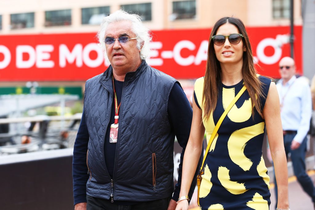 Elisabeta Gregoraci, Briatore