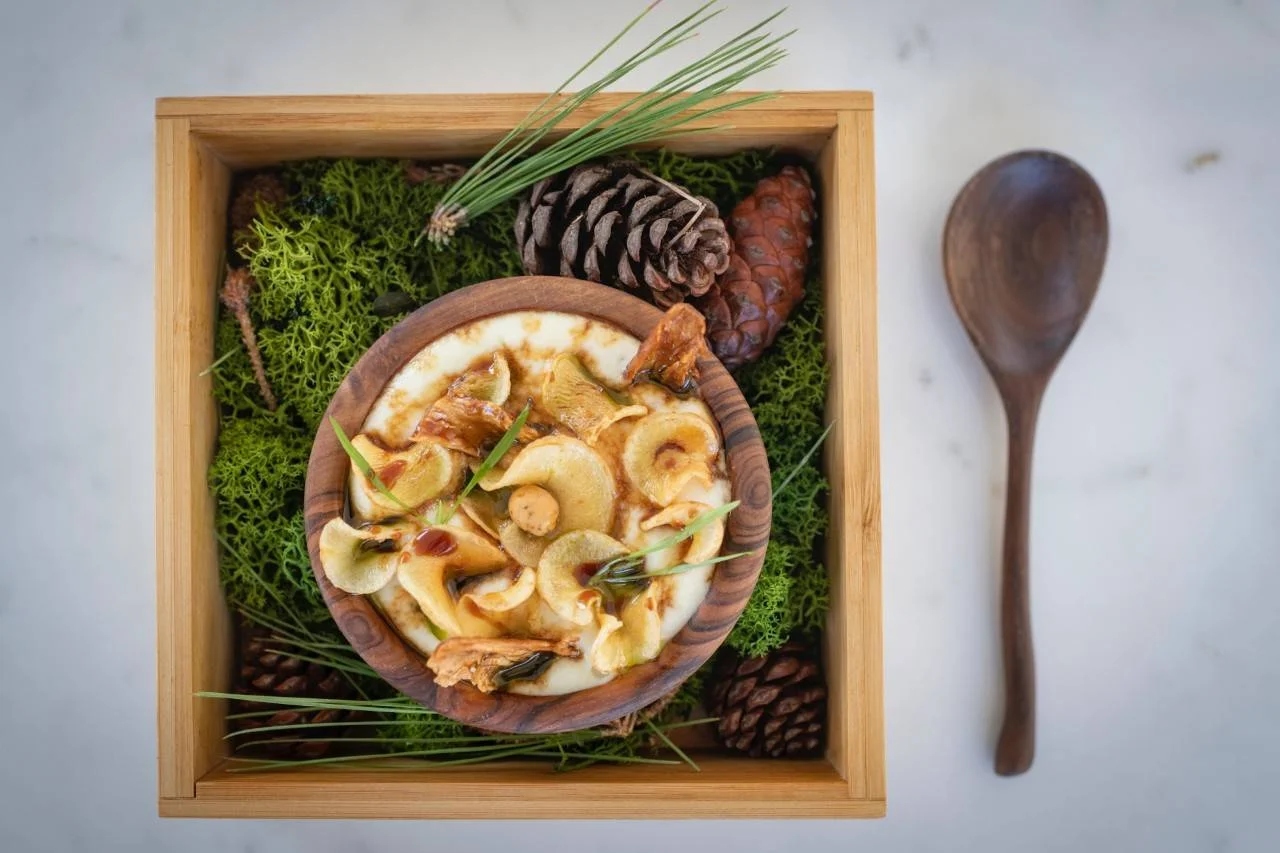Plato del Chef Quique Dacosta