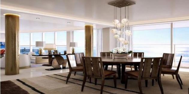 Salón de estar Torre Odeón, Salón Penthouse